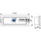 Rubber voor ledflitser vlakkemontage 4 leds